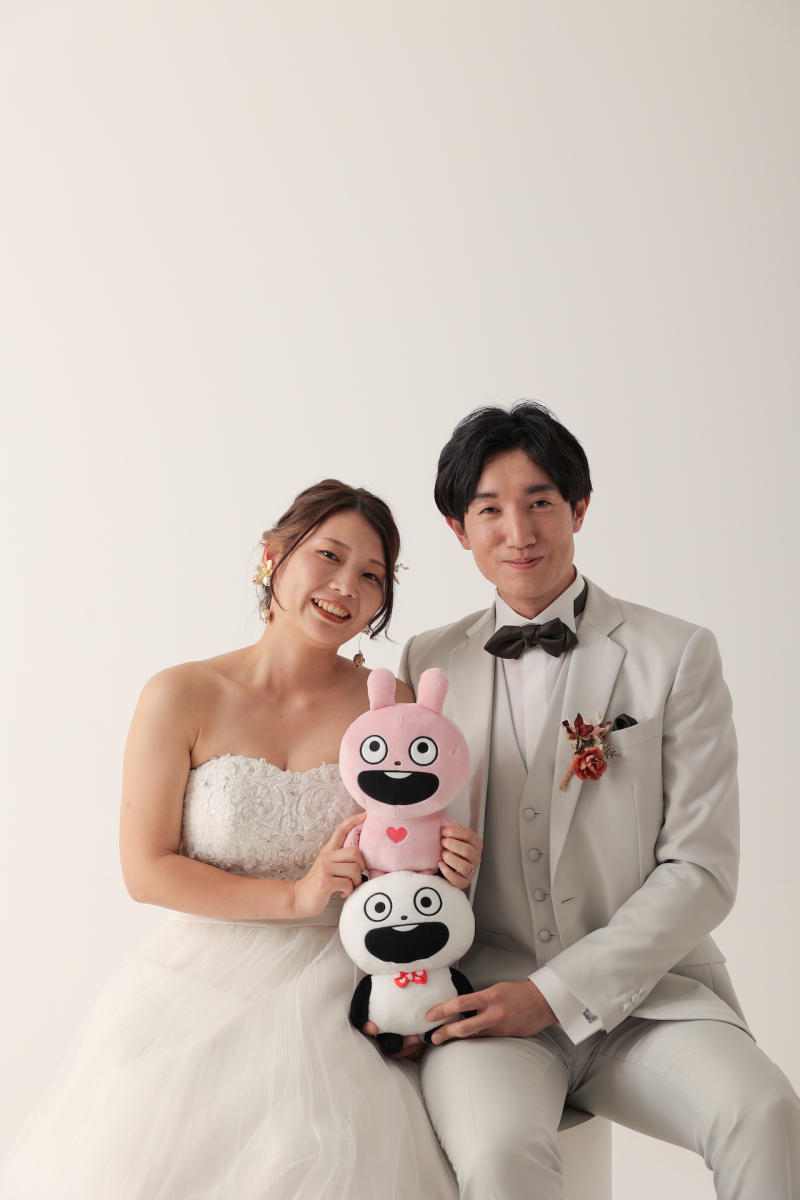 可愛らしいお友達と