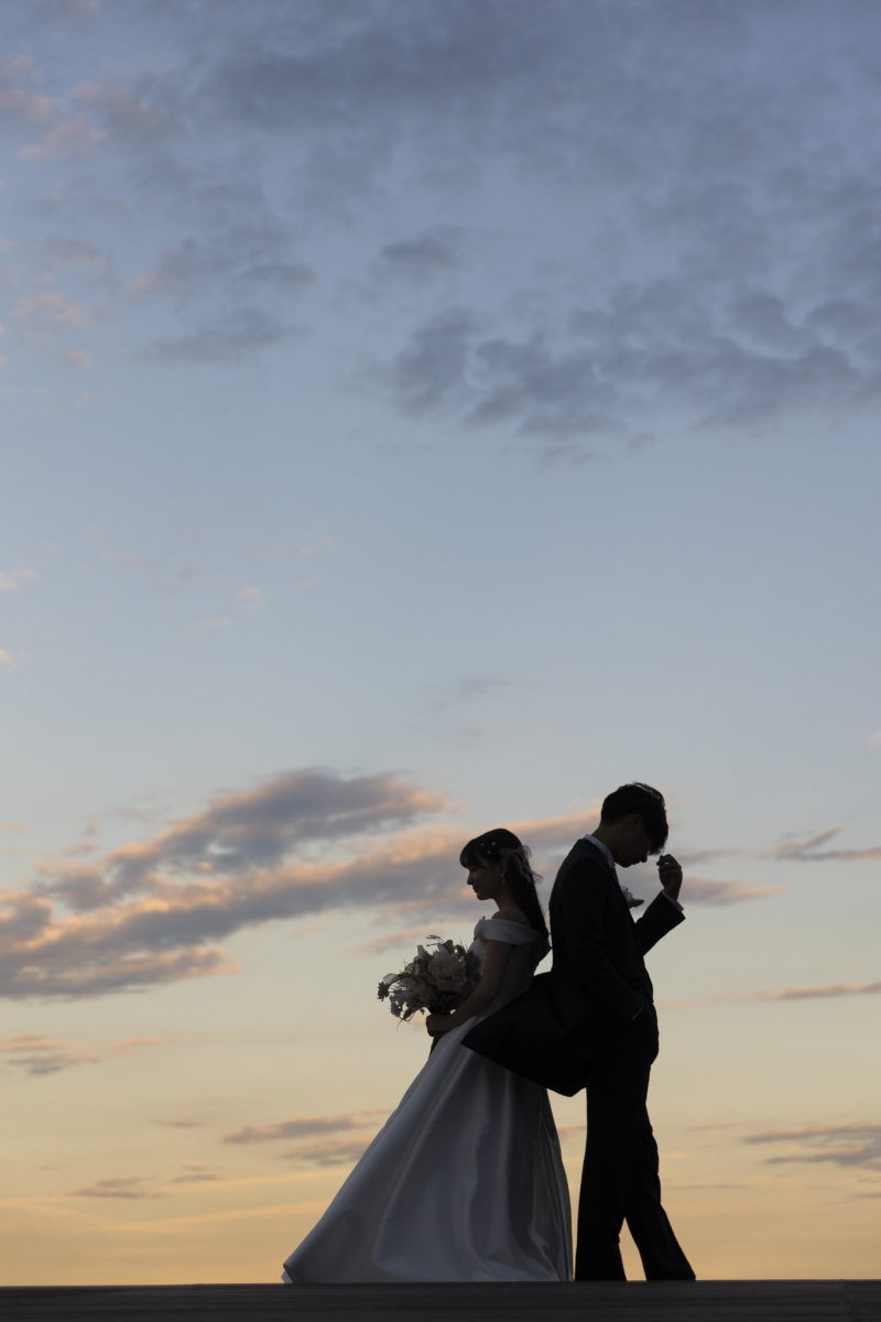 シルエットのお写真も