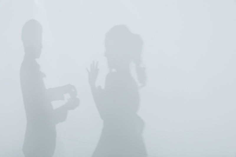 影で遊んでみたり!