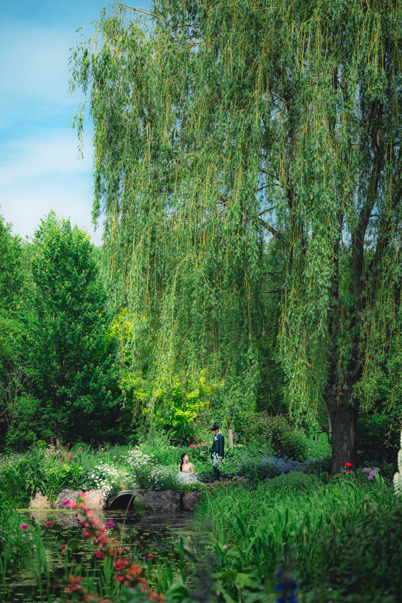 風と音楽が奏でる、ふたりの庭 【北海道】