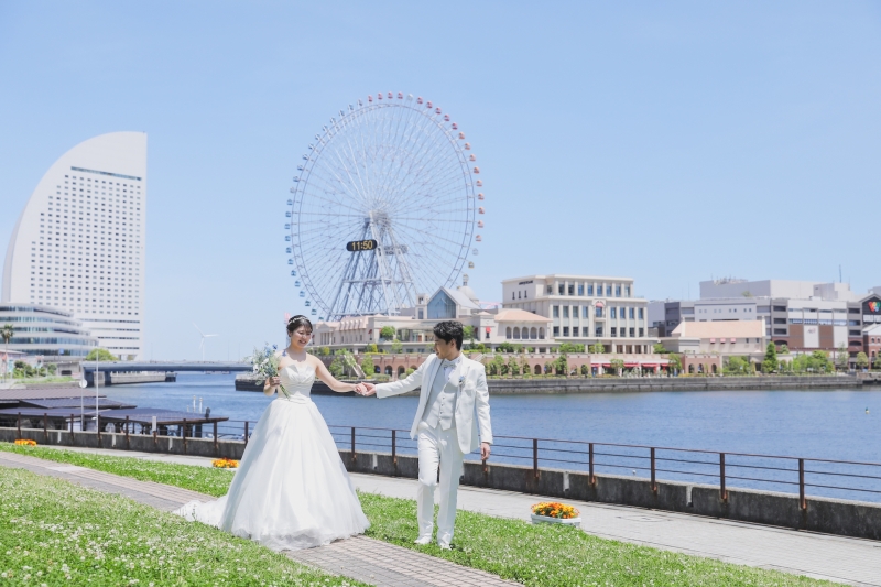 新婦様をエスコート♡