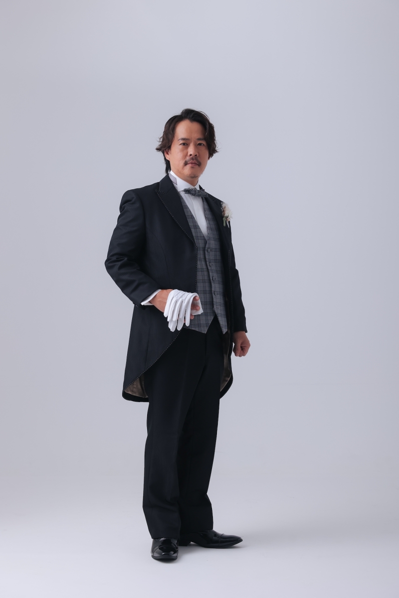 ご新郎様のソロショットPART1