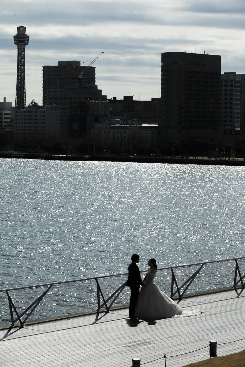 キラキラ輝く海と