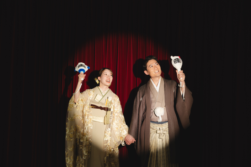 持ってきていただいた小物を生かして!