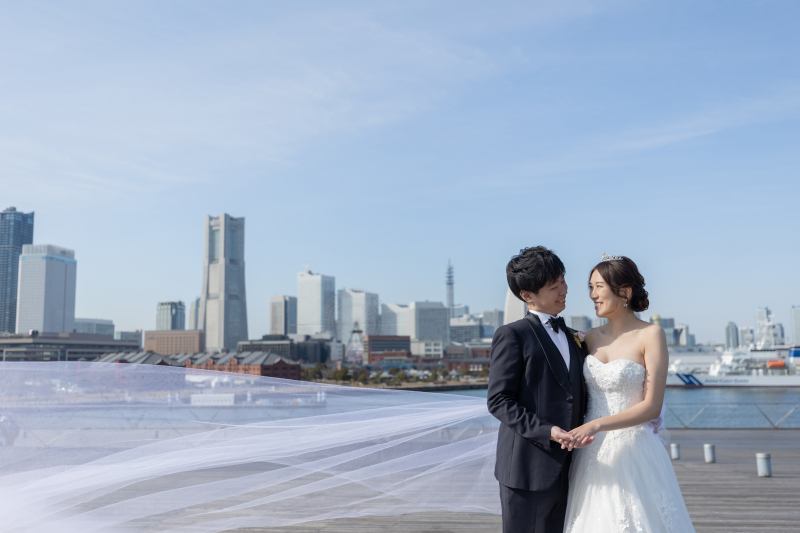 街並みや、青空を生かして