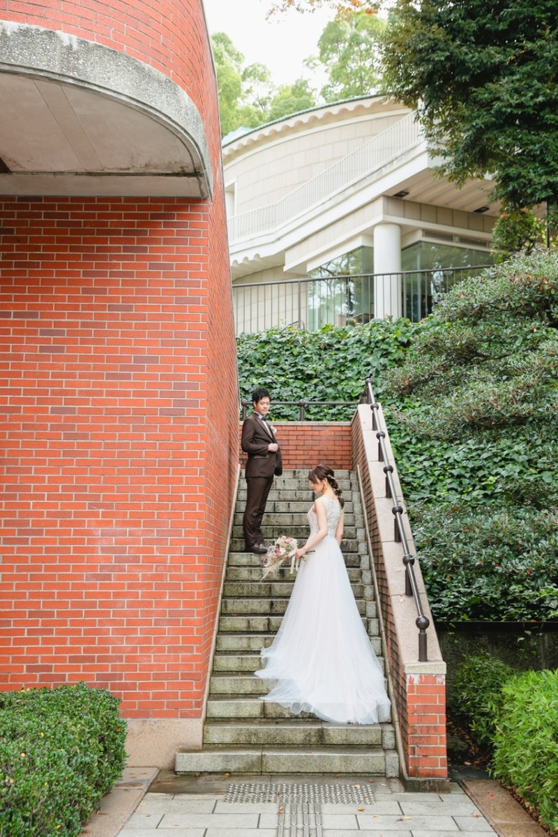 シックな煉瓦造り