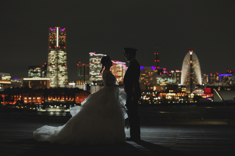 シルエット写真