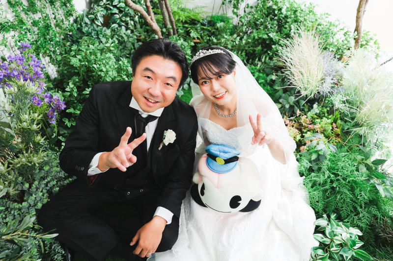 ピースで可愛く！