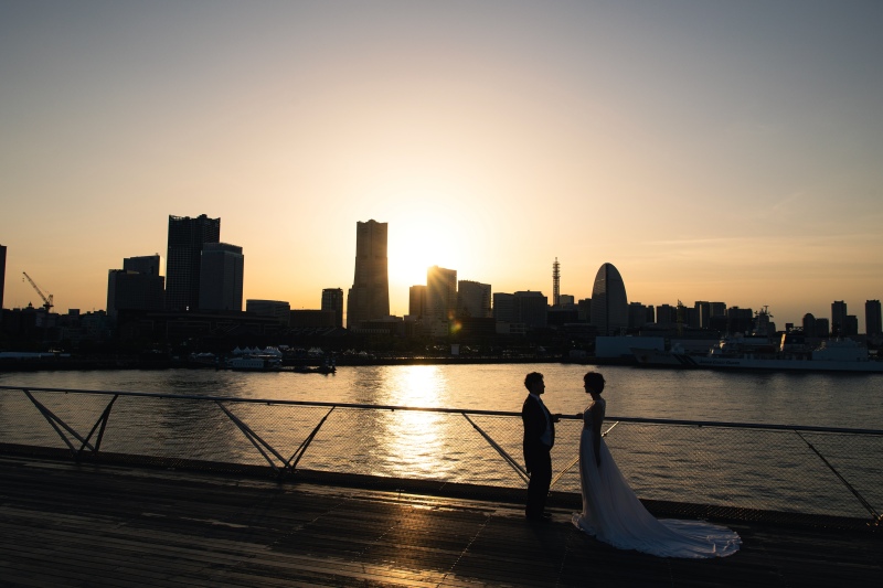 出迎えてくれる景色