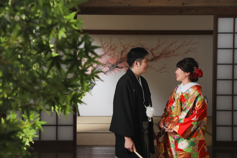 まずは和装からスタート!