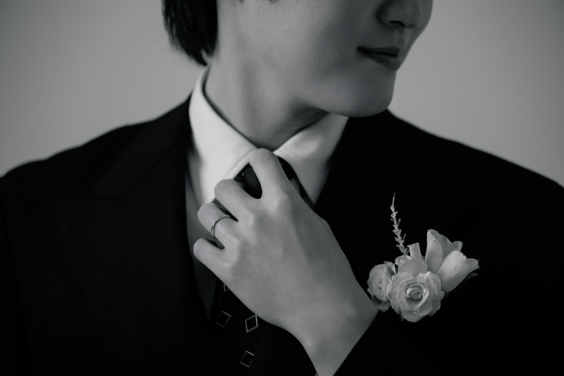 新郎様ソロショット