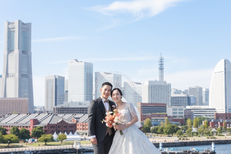 *大桟橋でこだわりの韓国ドレス*【洋装ロケーション】