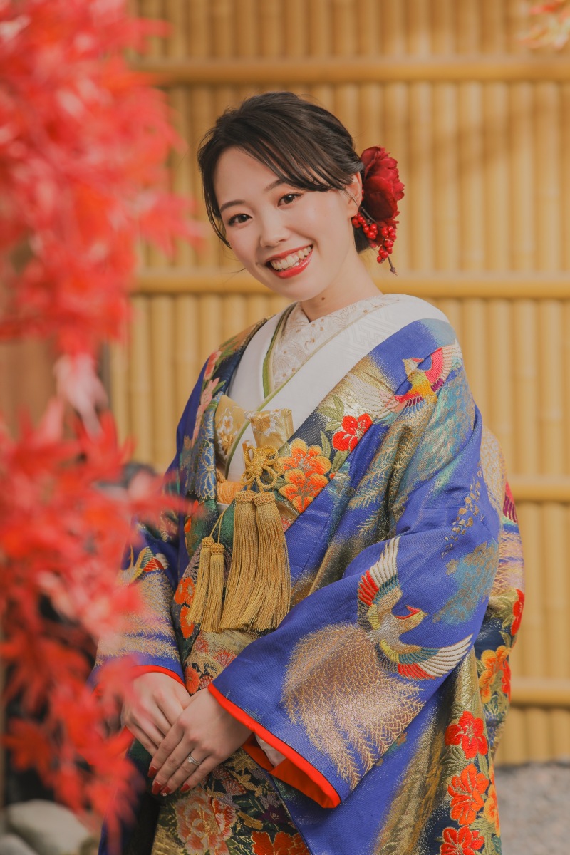 ご新婦様お一人のお写真