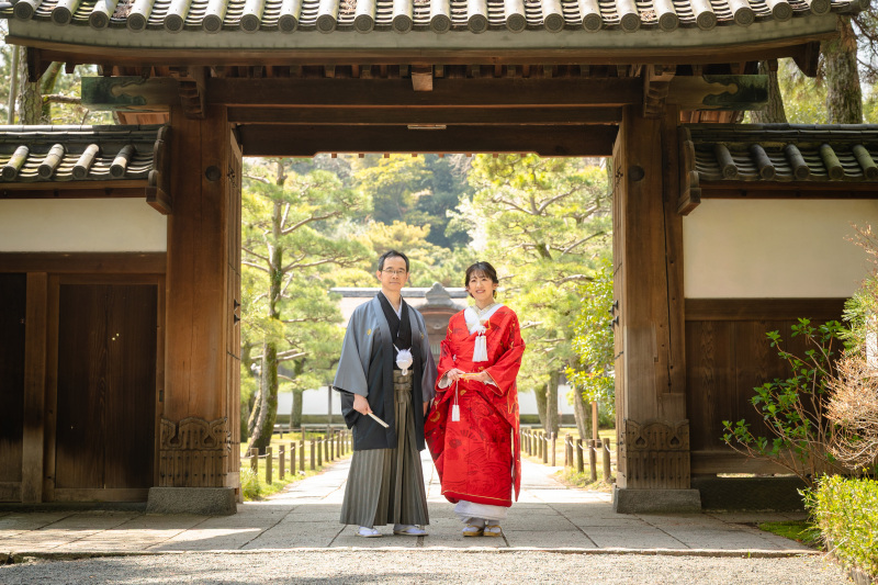 結婚記念日に和装撮影を♪