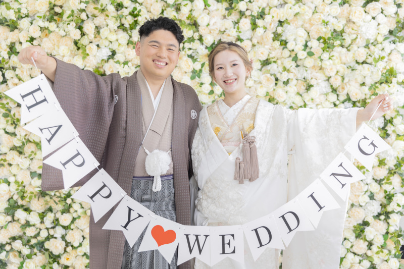 お持ち込みのガーランドを使って