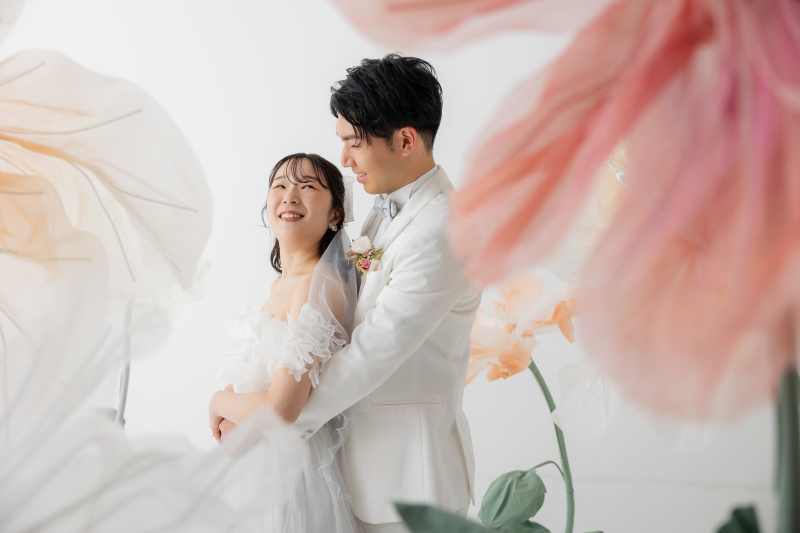 ジャイアントフラワーでお花に囲まれて!