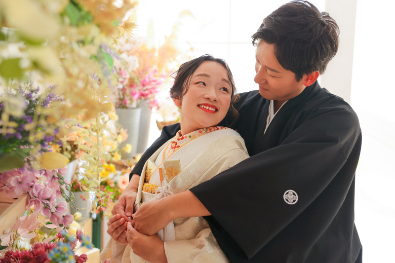 バックハグ♡