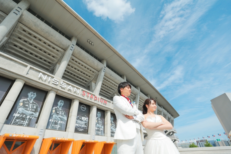 いざ!日産スタジアム!