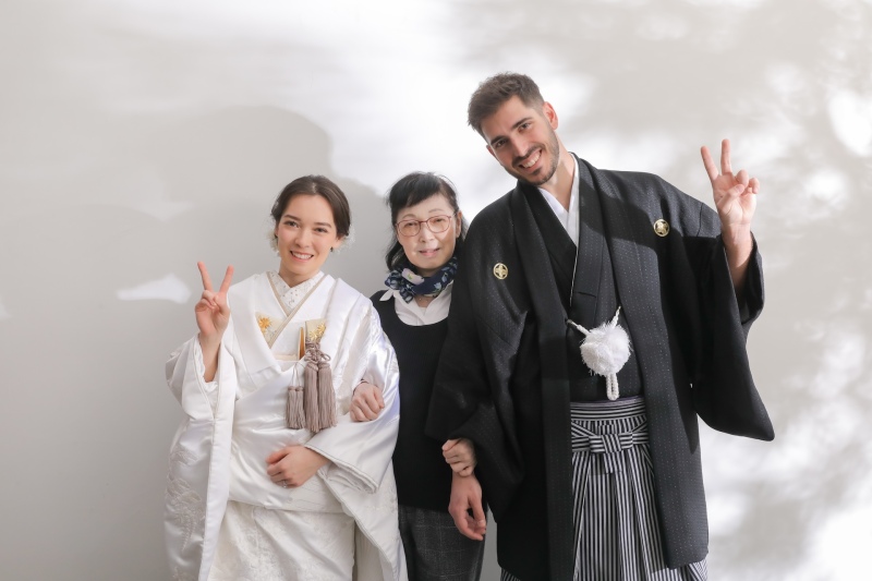 お母様と一緒に