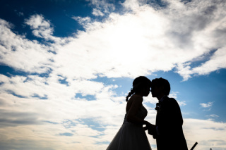 曇天から青空へ！大桟橋で船とのお写真も！