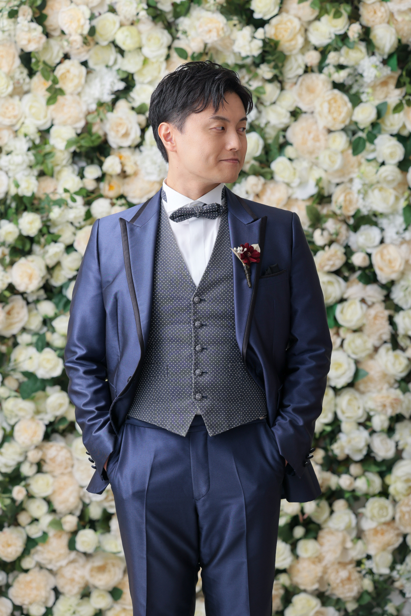 新郎様のソロショット