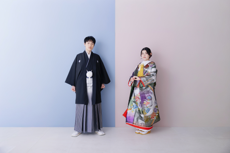 ブルー&times;ピンク