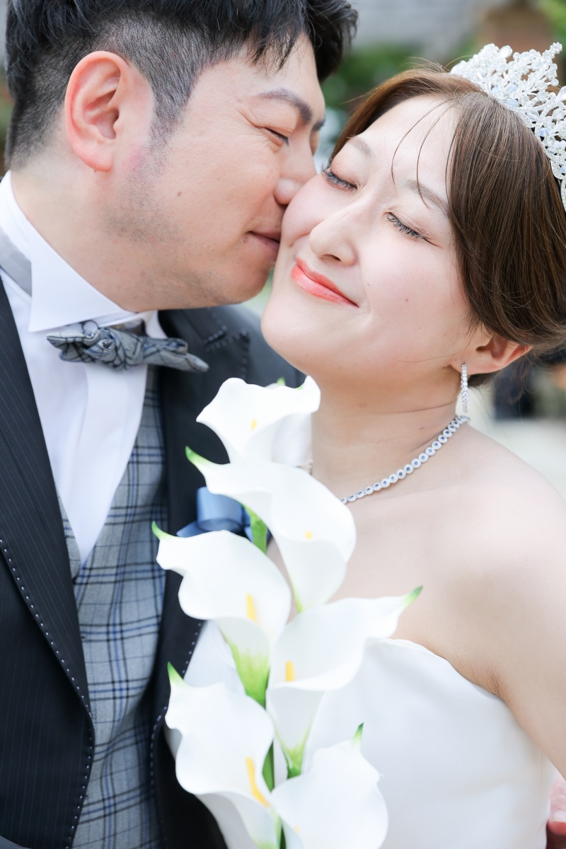 頬に伝わる愛おしいぬくもり