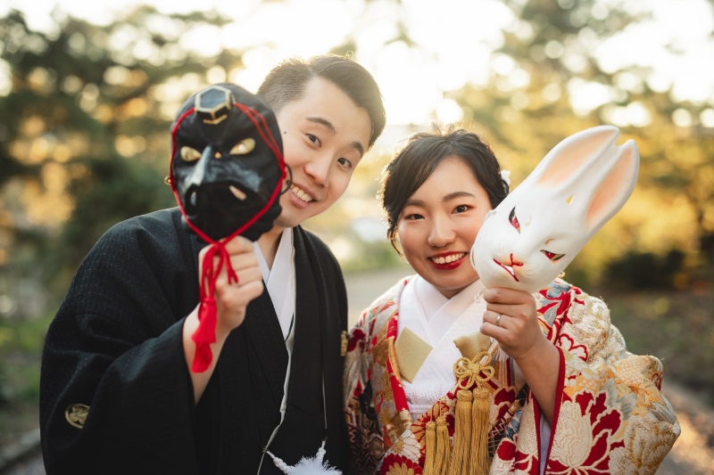 お面を使ったお写真も！（2）