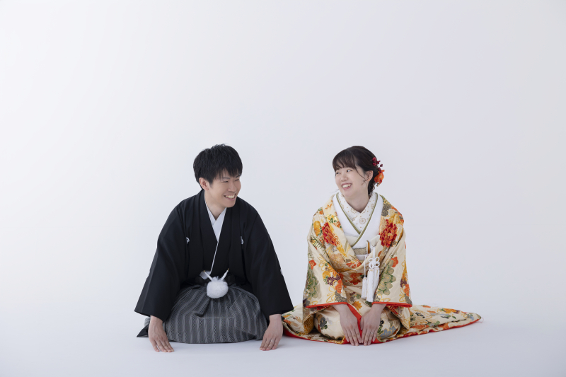 見つめ合ってとっても楽しそうな雰囲気も