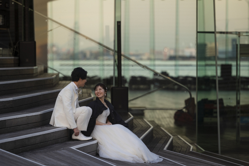 休憩中の一コマも