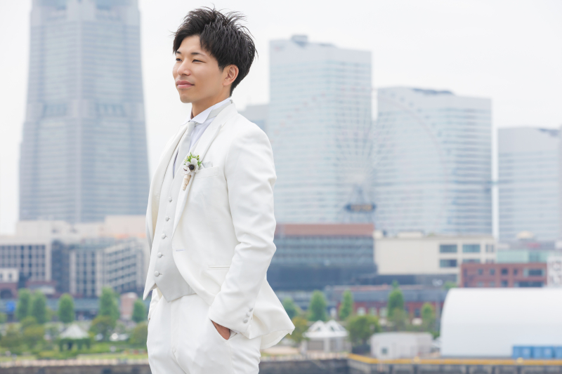 新郎様ソロカット