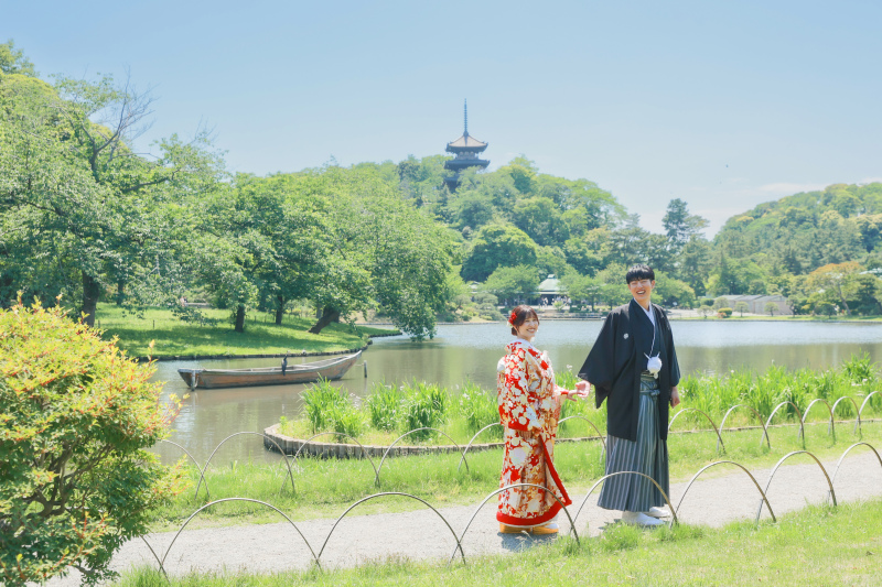 見渡す限りの緑と、突き抜ける青空。