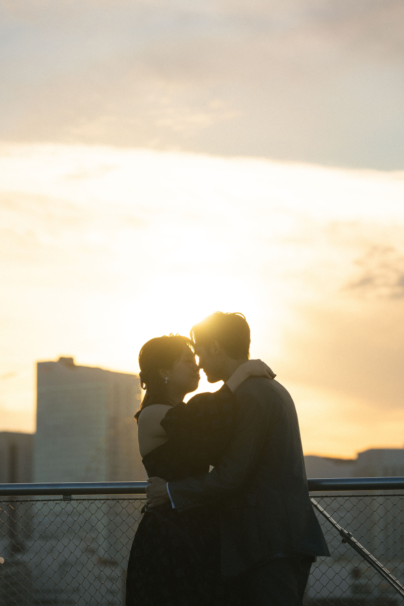 大さん橋の夕景ロケーション！