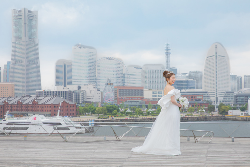 新婦様のソロカット