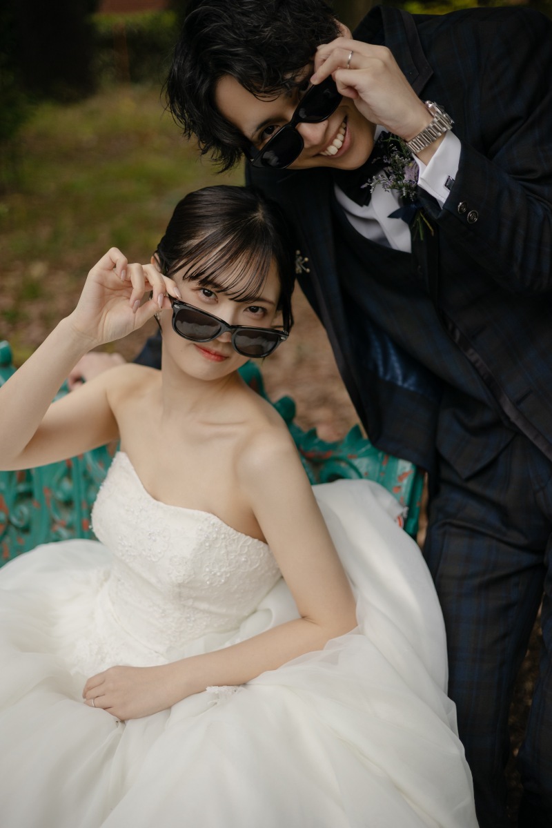 時計も指輪もちらっと！