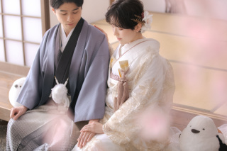 シンプルに残す屋内庭園