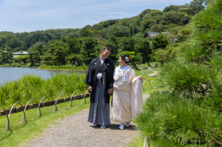 新緑の三溪園