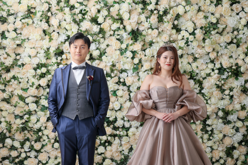 バラの背景で！