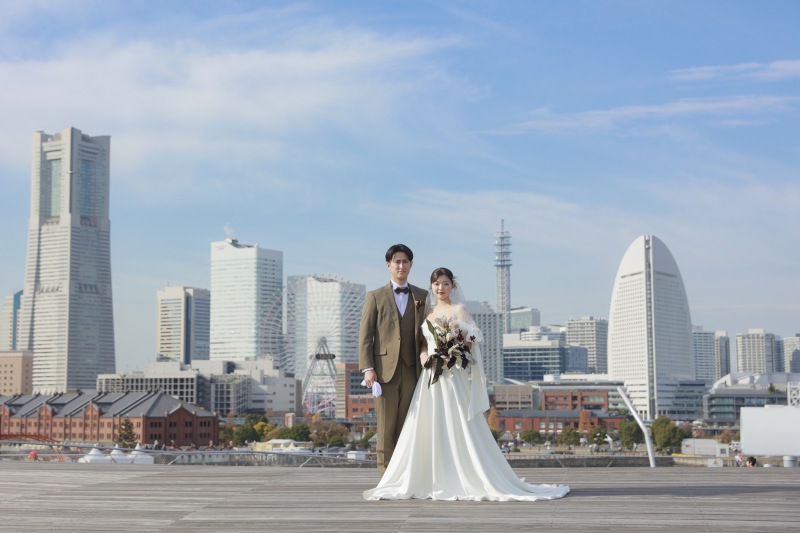 横浜が一望できるロケーション