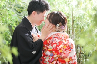 室内で快適にロケーション風フォトを楽しむ◎【屋内庭園スタジオ】