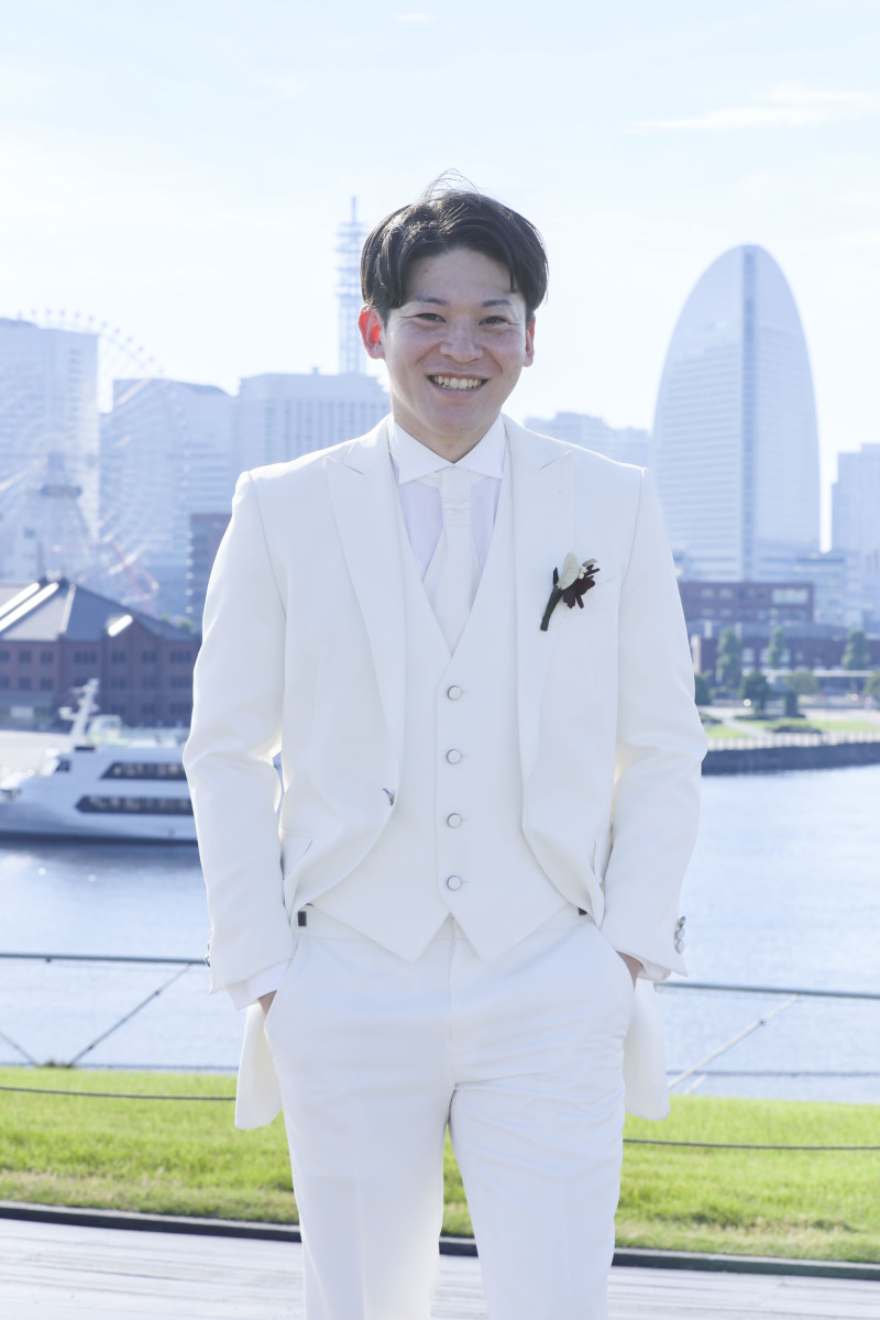 新郎様ソロカット