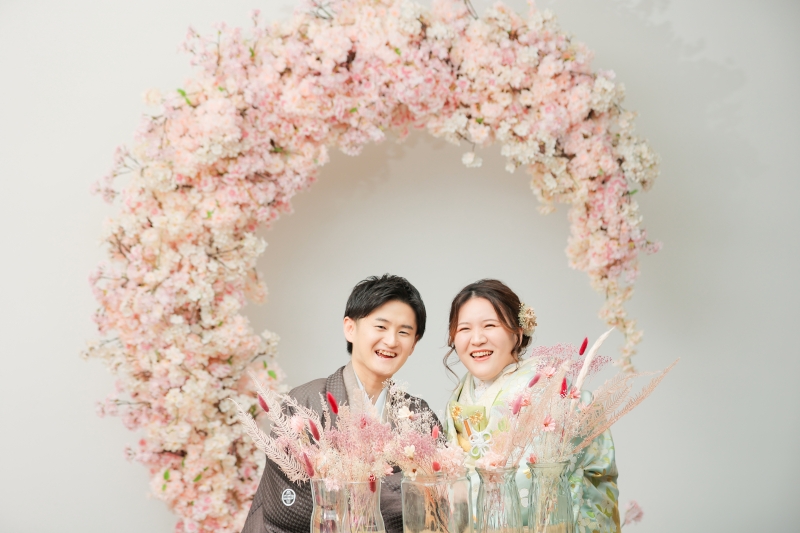 まあるいピンク