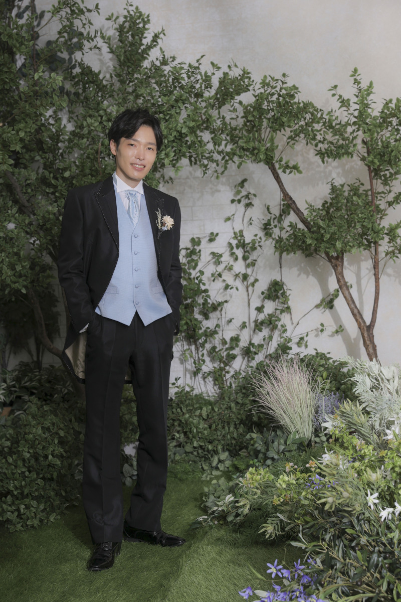 新郎様のソロショット