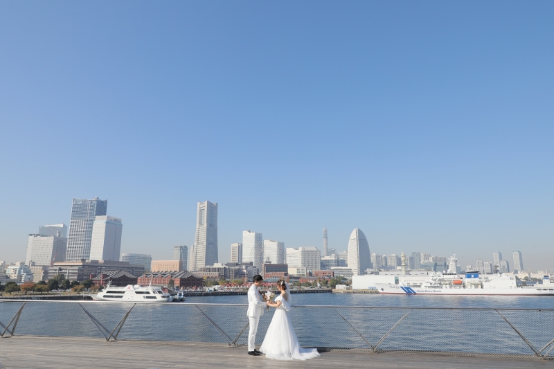 *晴天の大桟橋*【洋装ロケーション】