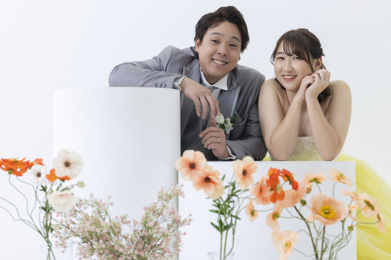 こちらのポーズもとっても可愛らしいです♪