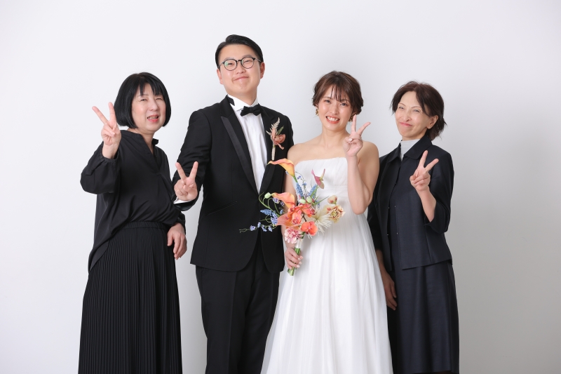 締めはご家族と一緒に^^