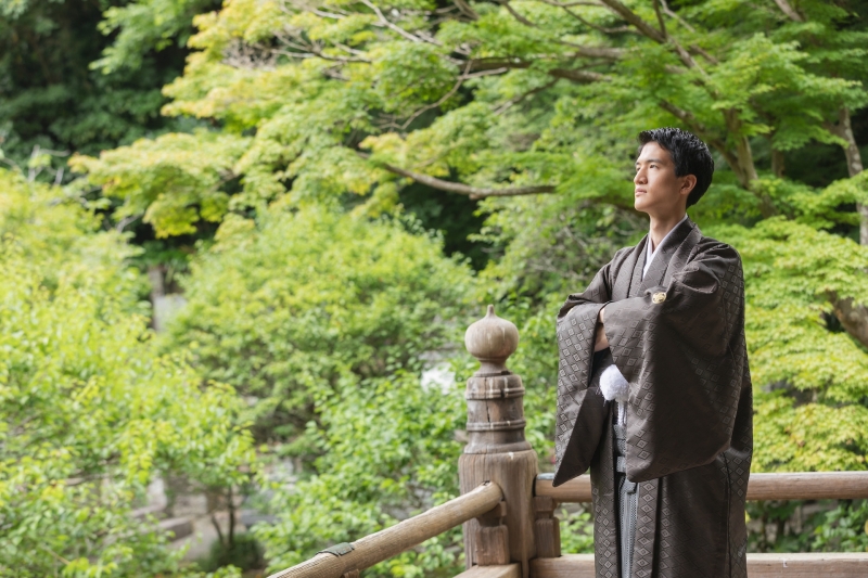 ご新郎様のソロカット