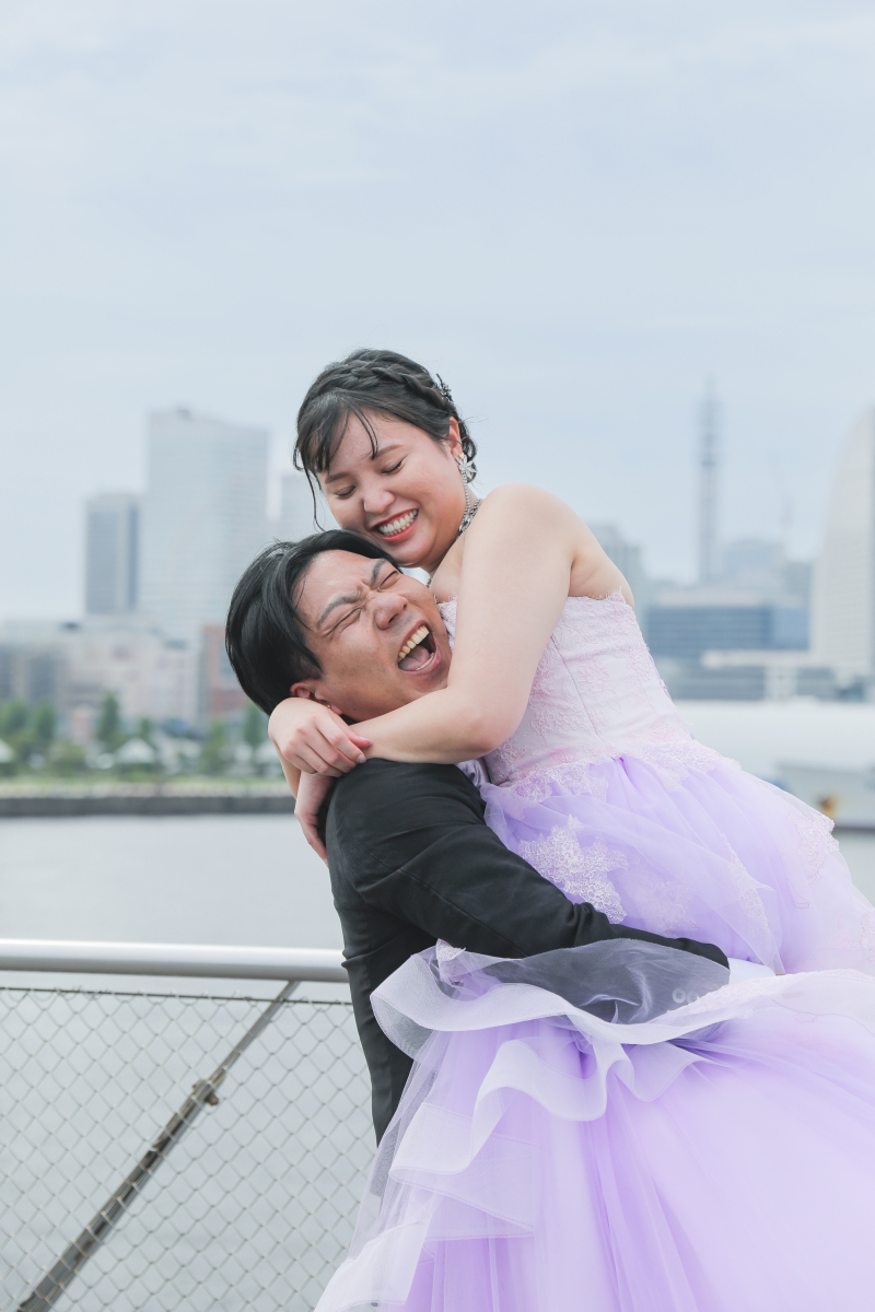 最後は抱っこ！