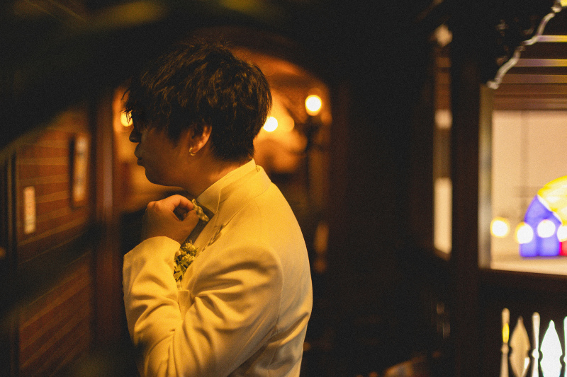 新郎様のお写真も