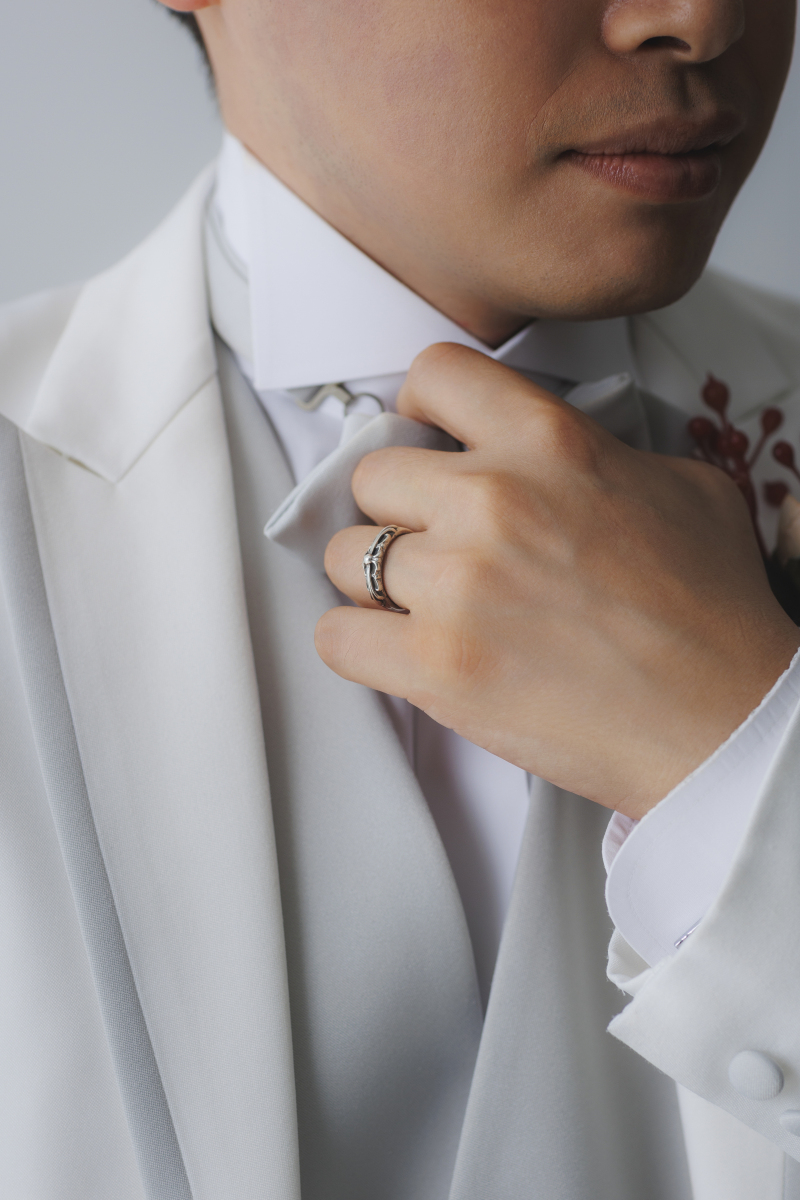 新郎様のソロショット